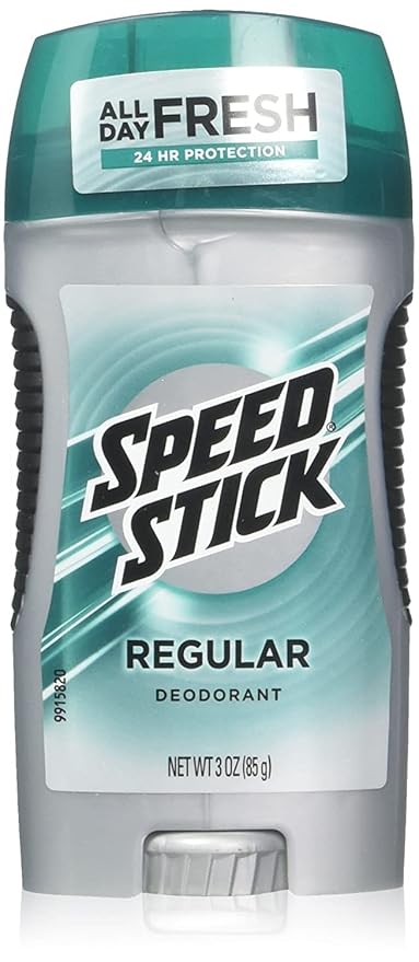 Speed Stick Deodorant for men, Regular, 3 Oz. Pack of 1