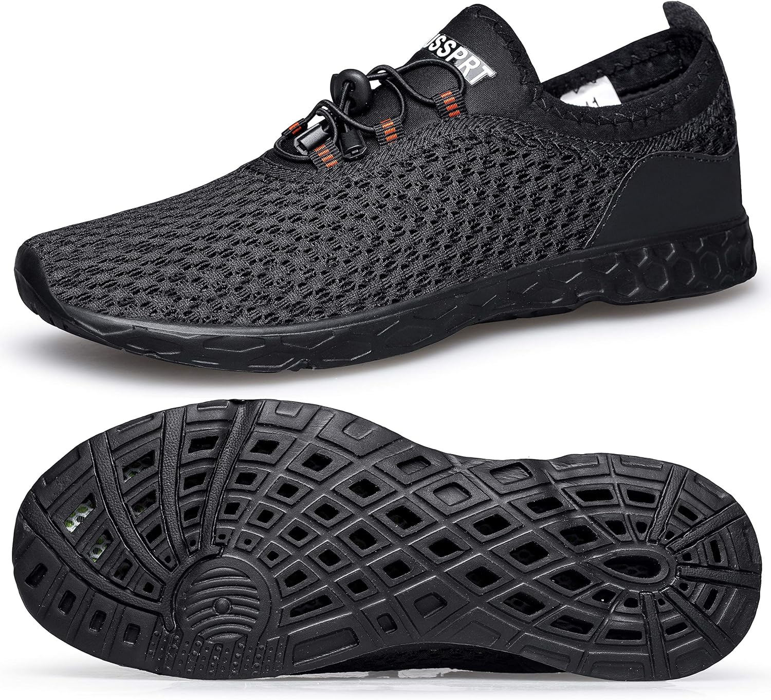 DOUSSPRT Men's Water Shoes Quick Drying Sports Aqua Shoes