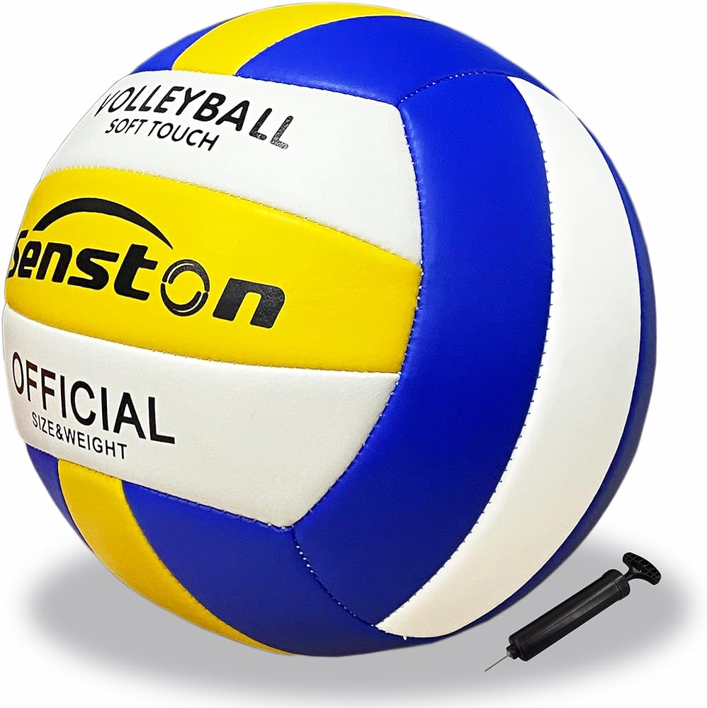 Senston Volleyball Official Size 5 - Waterproof Indoor/Outdoor Soft Volleyball for Kids Youth Adults,Beach Play, Game,Gym,Training
