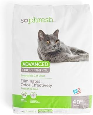 Petco Brand - So Phresh Advanced Odor Control Scoopable Cat Litter, 40 lbs.