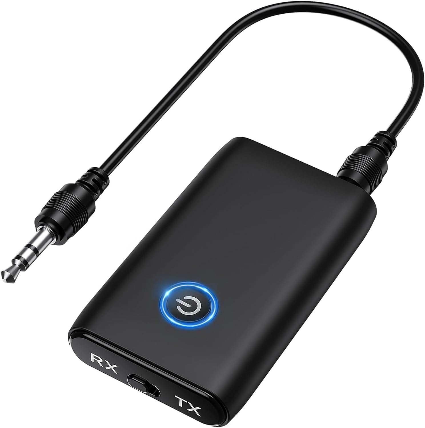 Aux Bluetooth Adapter for Car, Bluetooth 5.0 Transmitter Receiver, Portable Wireless Bluetooth Adapter, 2-in-1 Bluetooth Aux Adapter, Audio Receiver for Laptop, Radio, Headphones, Speakers, TV