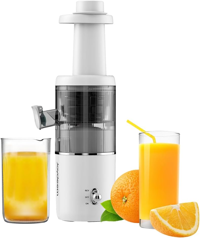 Joydeem Compact Masticating Juicer Machines, 400ml(14oz) Cold Press Slow Filter Free Juicer, JD-YZ9901