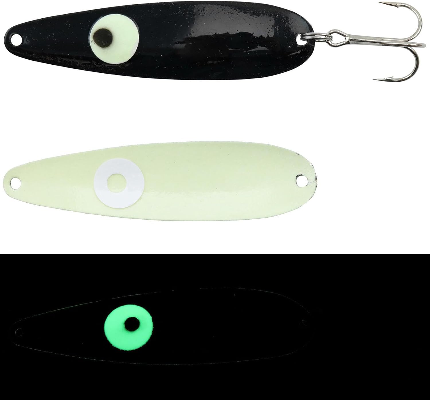 Carbon-14 Moonshine Lures Mag Double Glow Series 5 Trolling Spoon