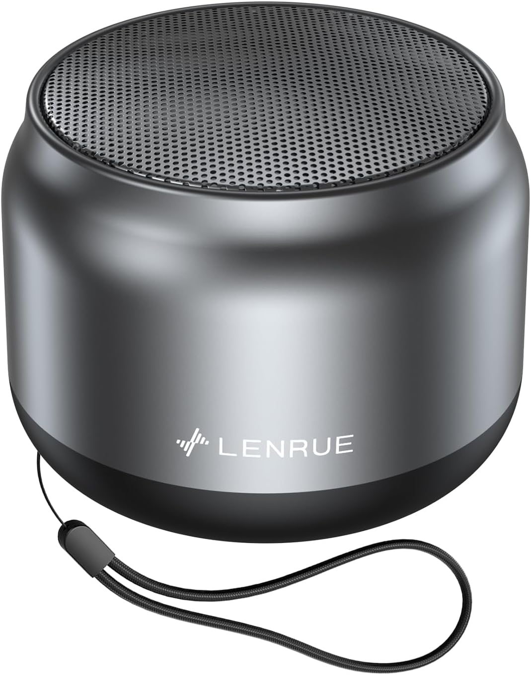 LENRUE Bluetooth Speaker,Small Portable Speakers,Mini Wireless Speaker with 5W Clear Sound,15H Playback Time,Gift for Men/Women/Kids/Boys/Girls,Home and Outdoor Activities (Gray)