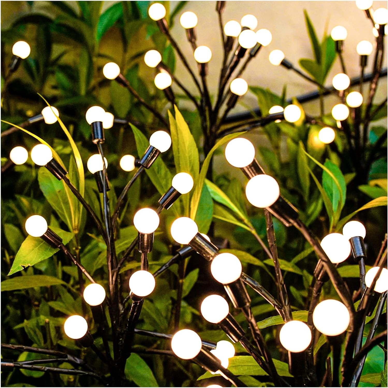 Gave as gifts and was loved by all. Bright little lights. I made sure I ordered a pair for my garden. Can't wait until spring to set them out.