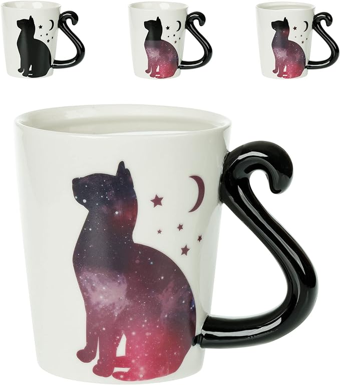 infloatables Color Changing Coffee Mug - Cute Tea Cups & Coffee Mugs for Women - Cool Novelty and Unique Gifts for Men, Adults and Kids (12oz)