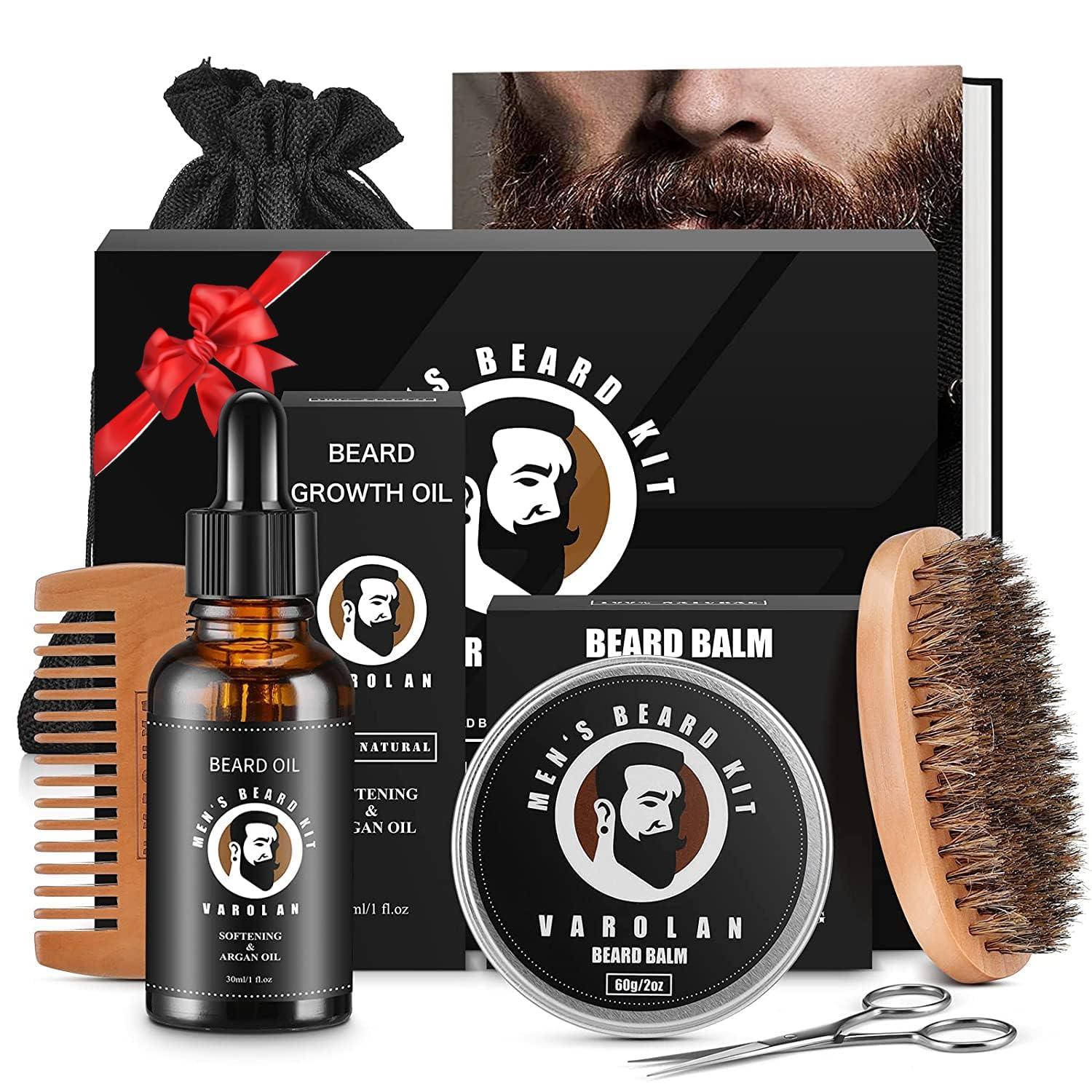 Definitely saw improvement from the roller when I stayed consistent with it....not a huge fan of the beard balm as it dries my skin underneath even if I apply oil first. The oil feels natural and made of good quality and I like the comb a lot.