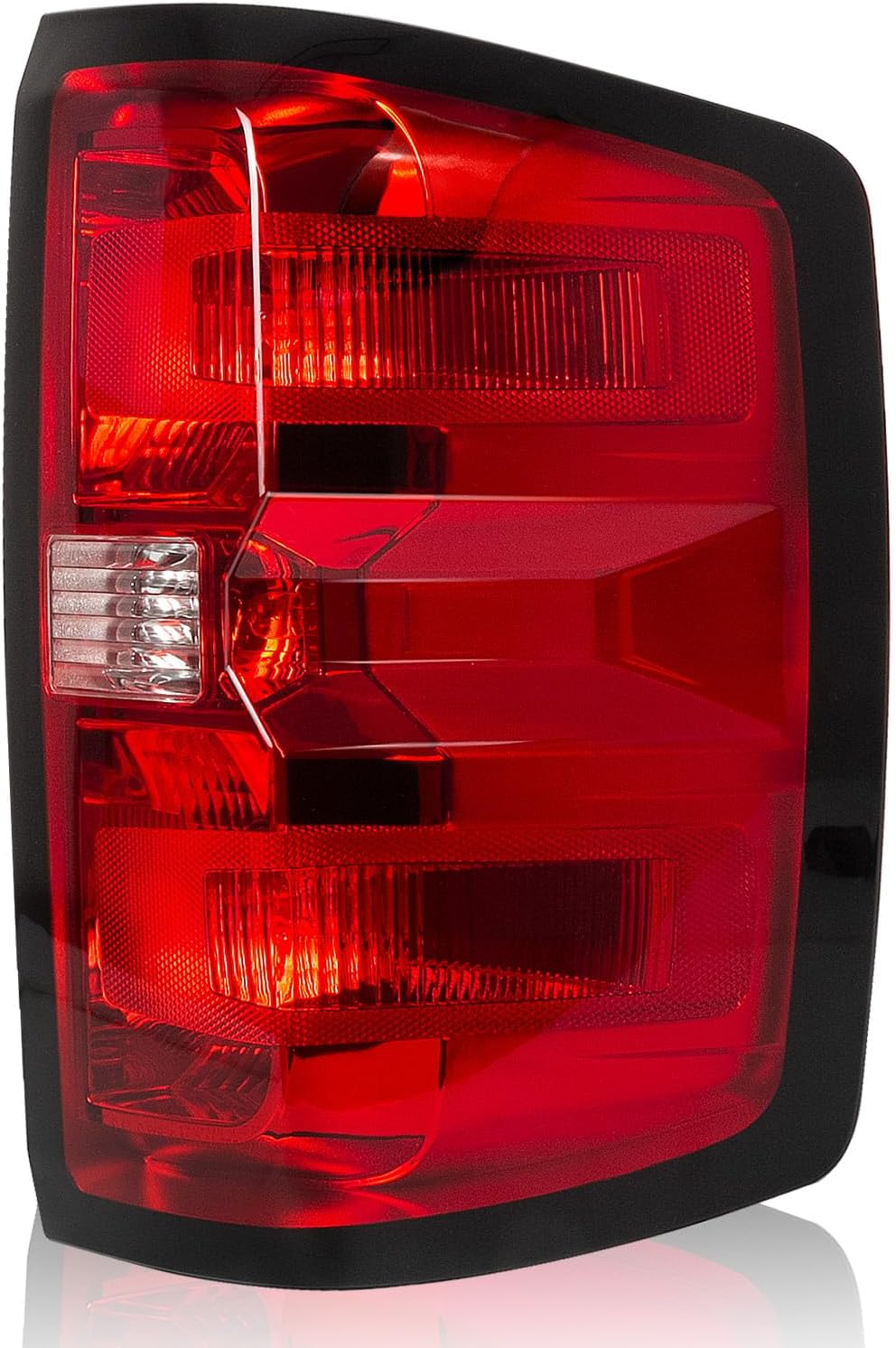 RANSOTO Silverado Tail Light Compatible With 2014 2015 2016 2017 2018 2019 Chevy Silverado 1500 2500HD 3500HD GMC Sierra 3500 HD Right Passenger Side Taillight Brake Lamp