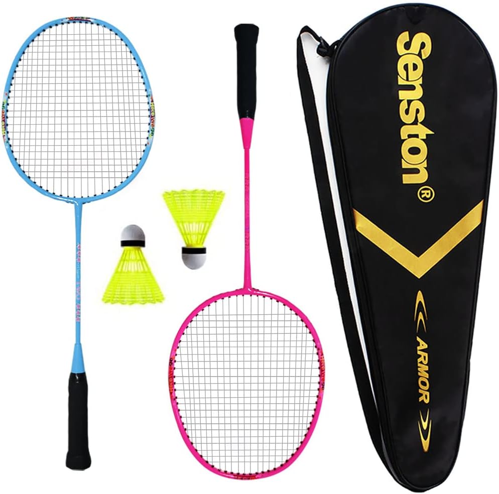 I purchased the adult version for my self and this pair for my 6 year son. Very cute appearance, light weight and great quality, ! Great for kids staring playing badminton.