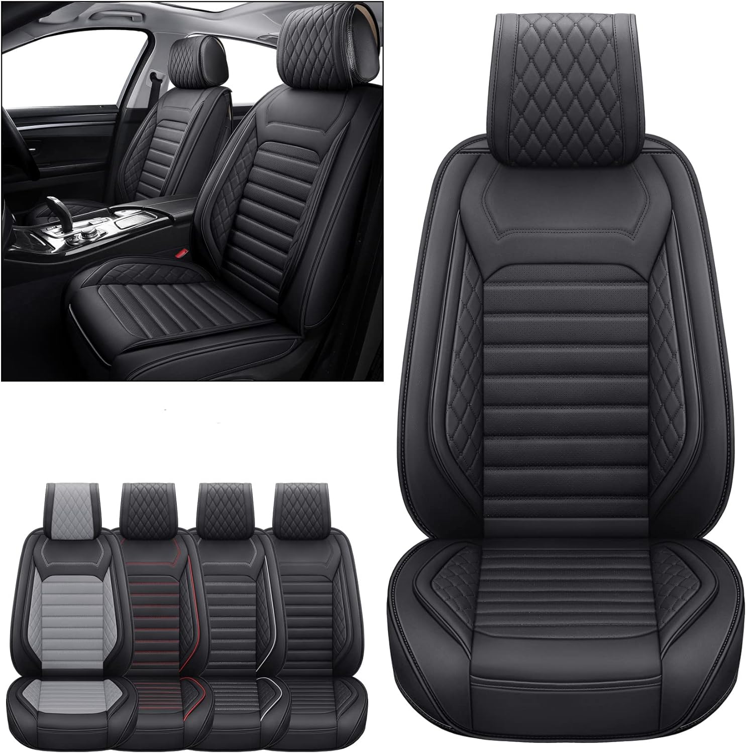 Best car seats ever!!! Very easy to install, great fit, great feel, great look & took less than 30 minutes! I know the price point may be more than some are willing to spend but overall, it' absolutely worth it. I'm very satisfied with this investment and would highly recommend!