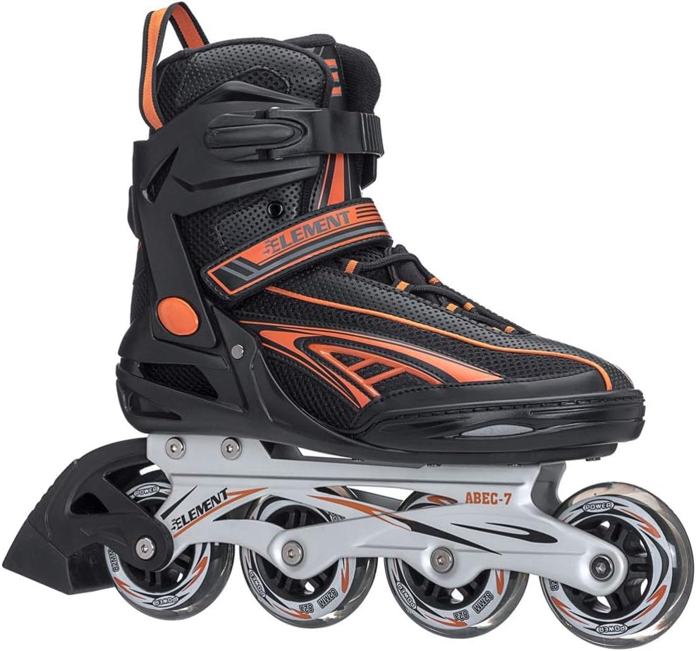 Panther XT Inline Skates for Men with Adjustable Strap, 82mm Wheels and Soft Boot Fit for Skating, Roller Derby, Street Hockey