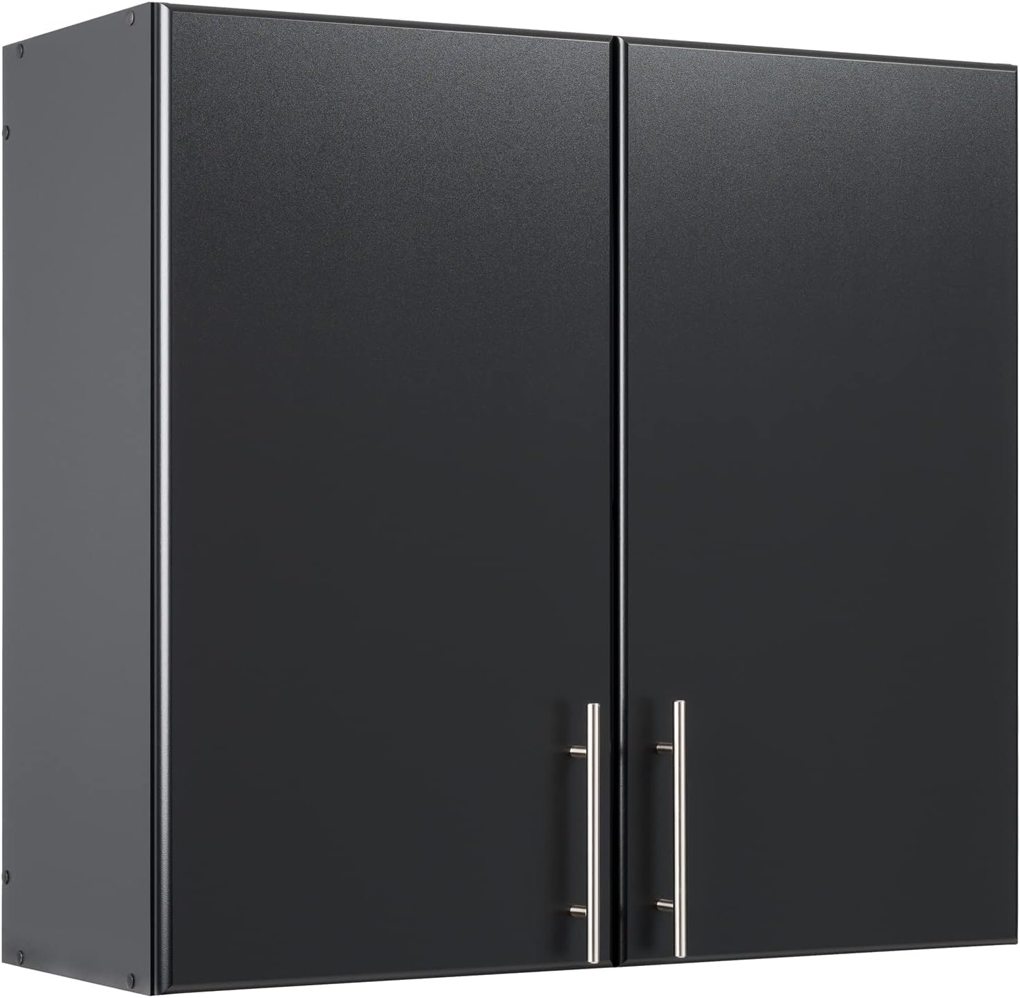 Prepac Elite 32 Wall Cabinet, Black Storage Cabinet, Bathroom Cabinet, Pantry Cabinet with 1 Adjustable Shelf 12 D x 32 W x 30 H, BEW-3230