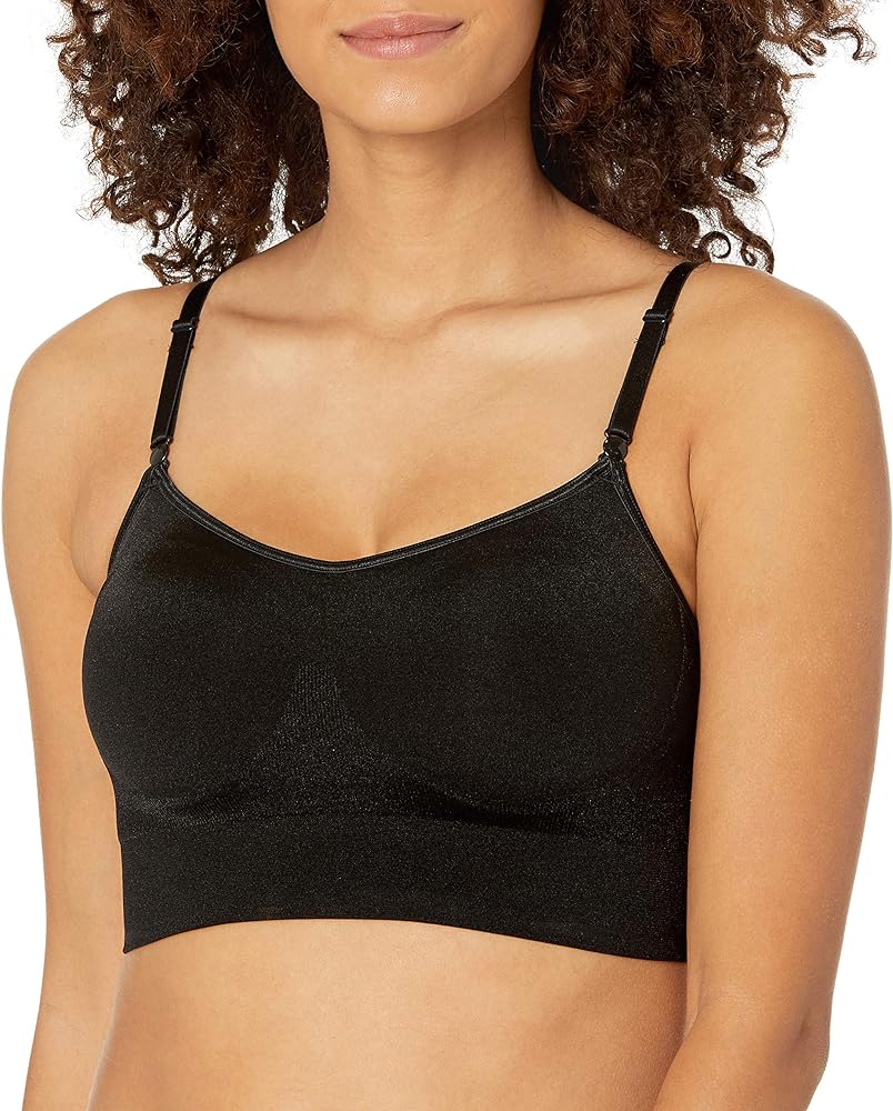 Warner's Women's Easy Does It Dig-Free Band with Seamless Stretch Wireless Lightly Lined Convertible Comfort Bra Rm0911a