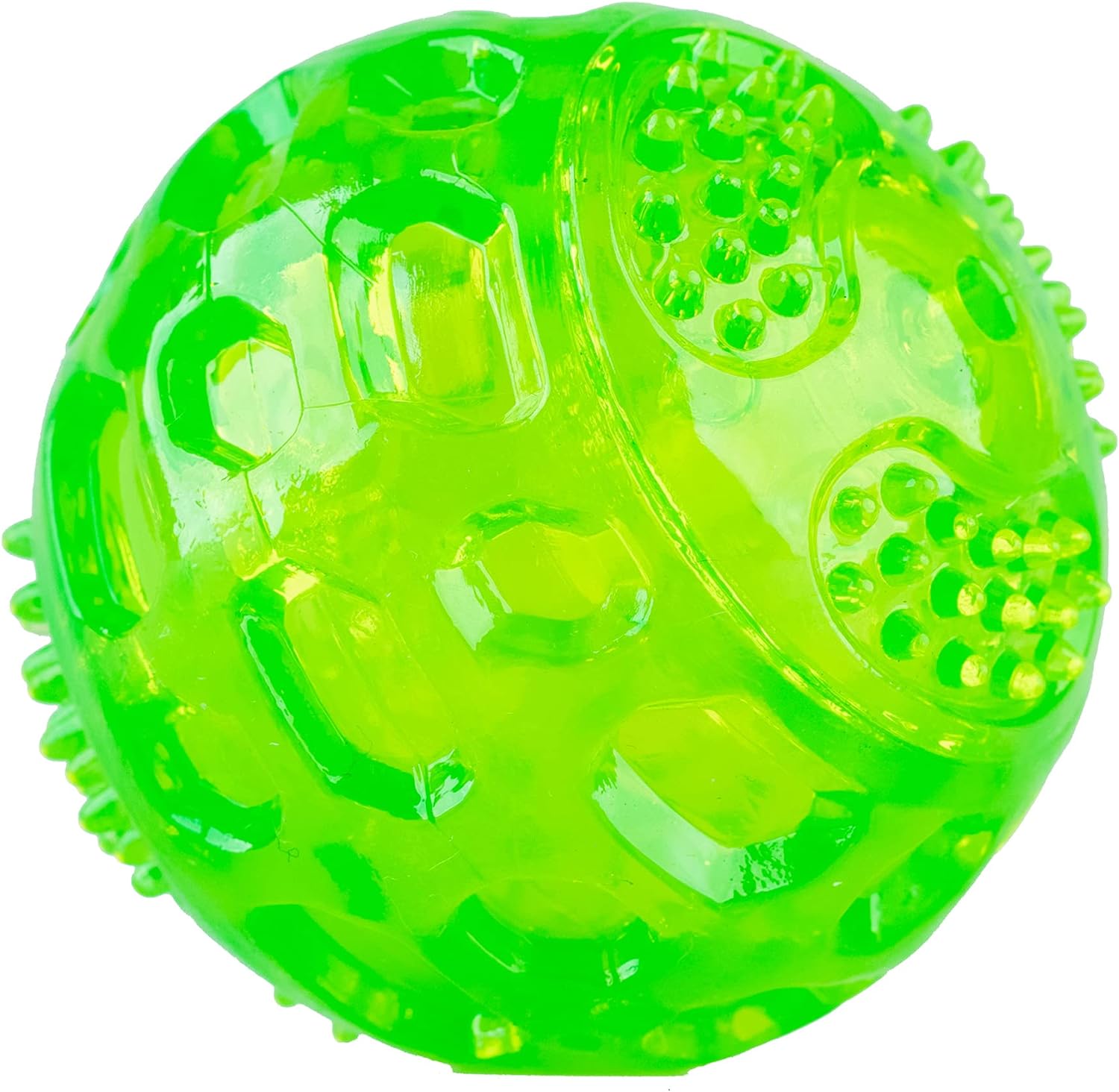 Hyper Pet DuraSqueak Dog Ball Dog Toys (Interactive Dog Toys that Float & Squeak) Squeaky Dog Toys & Dog Balls for Playing, Fetching & Retrieving-Great Alternative to Traditional Dog Tennis Balls-3.5"