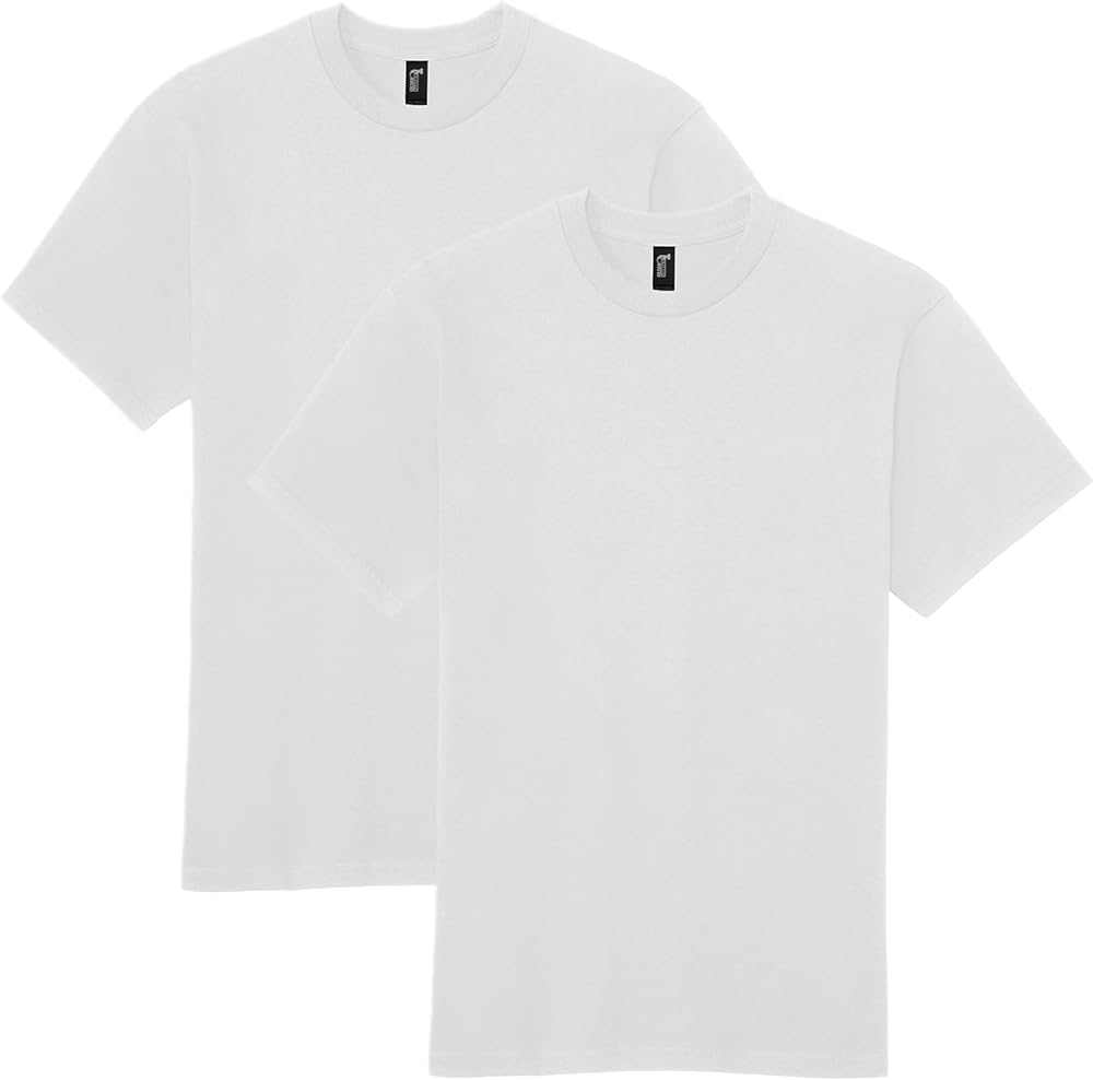 Gildan Mens T-Shirt, 2-Pack, Style Gh000