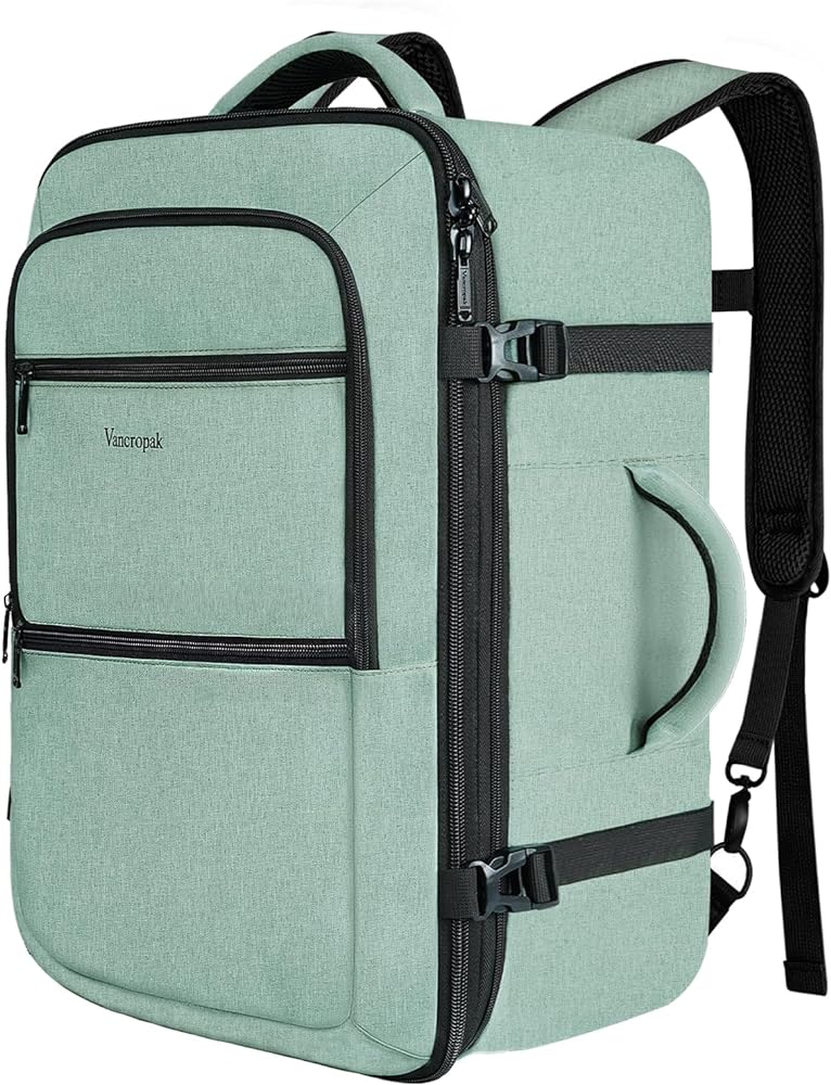"Absolutely love my new travel backpack! The design is sleek and stylish, and it's incredibly functional. It has plenty of compartments and pockets to keep all my belongings organized during my trips. The padded shoulder straps make it comfortable to carry, even when it's fully packed. The material is durable and water-resistant, perfect for outdoor adventures. I highly recommend this backpack to anyone looking for a reliable and versatile travel companion."