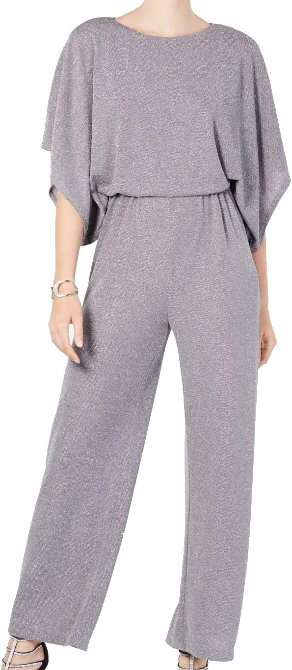 Jessica Howard womens Dolman Sleeve Blouson Jumpsuit