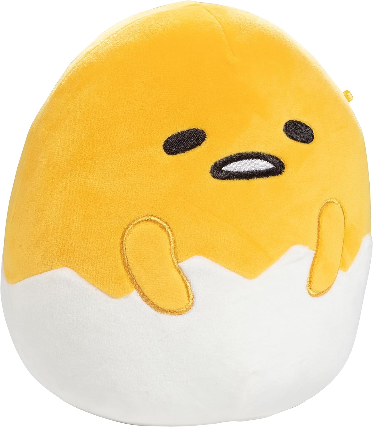 Squishmallows Original 8-Inch Gudetama Egg - Official Jazwares Plush - Collectible Soft & Squishy Stuffed Animal Toy - Add to Your Squad - Gift for Kids, Girls & Boys