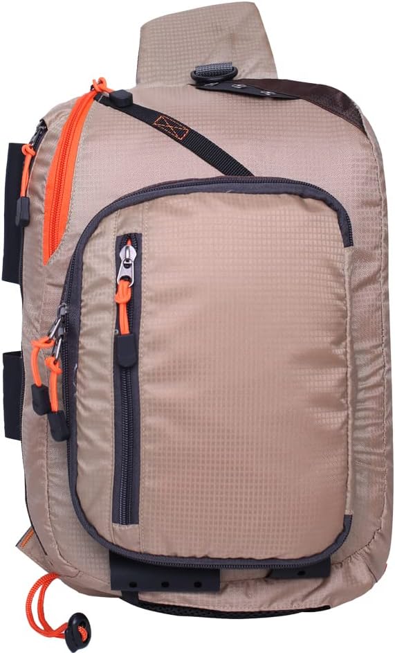 Fly Fishing Sling Pack Chest Bag Fishing Tackle Storage Shoulder Bag