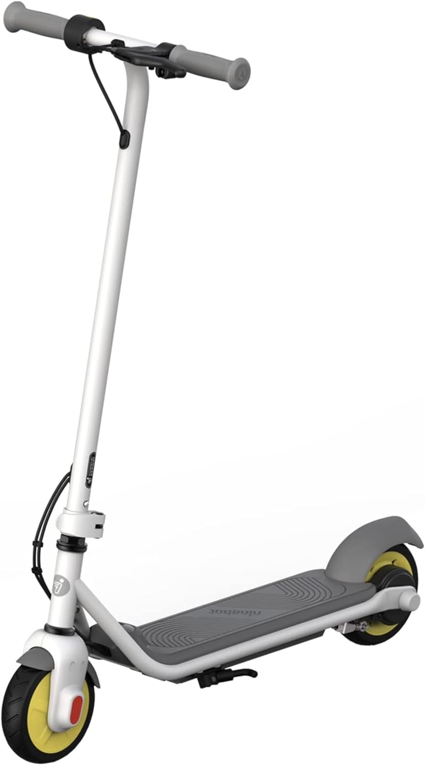 Segway Ninebot eKickScooter - Electric Scooter for Kids 6-14, w/t Adjustable Handlebar Height ( Only C2 Pro ) for Riders up to 132 lbs, Includes New Cruise Mode, UL-2272 Certified