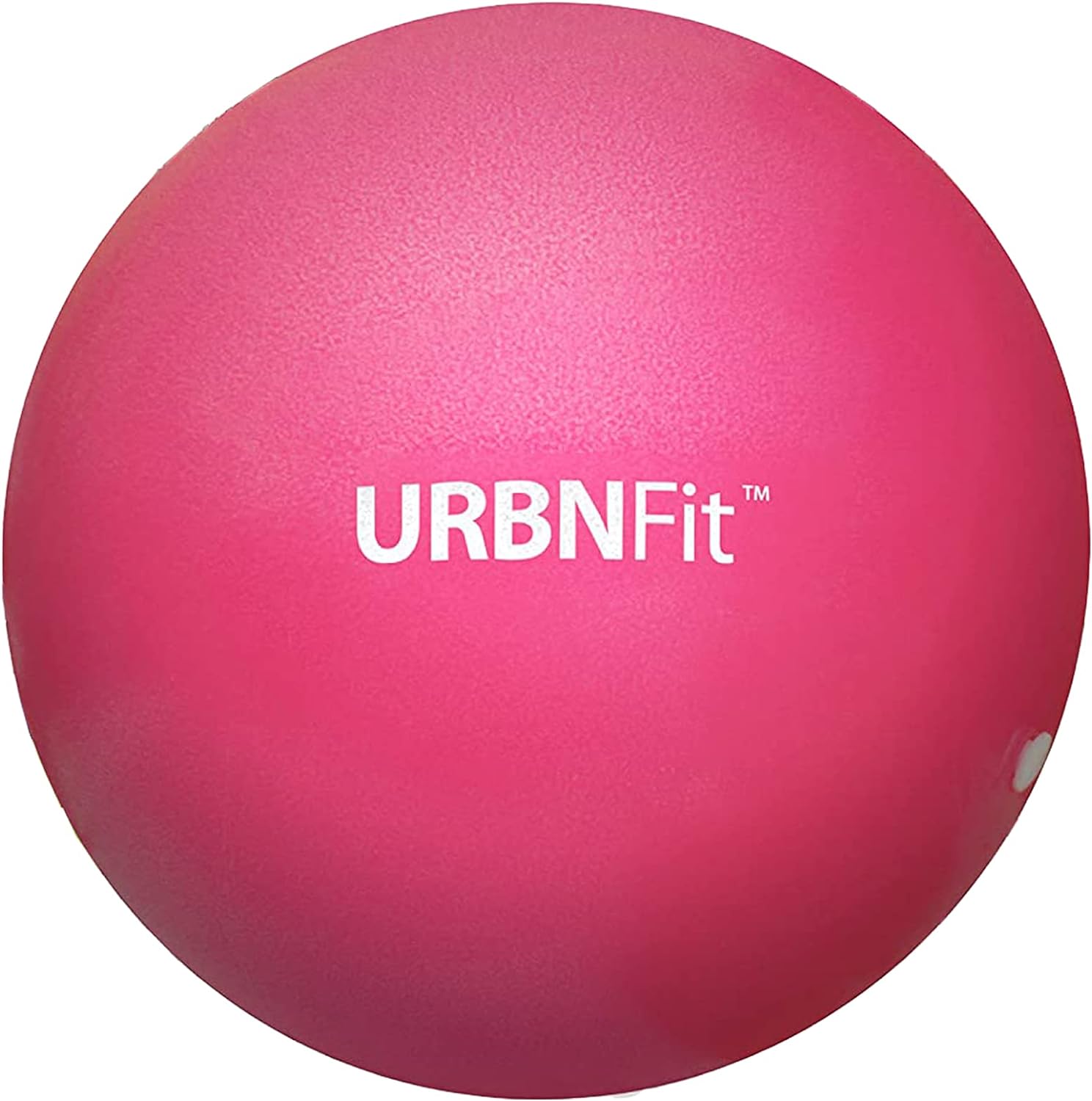 URBNFit Small Exercise Ball - 9-inch Mini Pilates Ball with Fitness Guide for Yoga, Barre, Physical Therapy, Stretching & Core Stability Workout