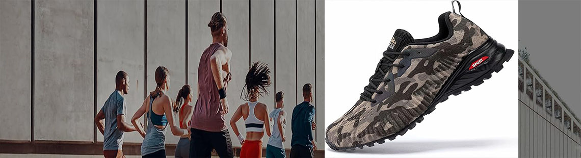 Kricely Men' Trail Running Shoes Fashion Walking Hiking Sneakers for Men Tennis Cross Training Shoe Outdoor Snearker Mens Casual Workout Footwear