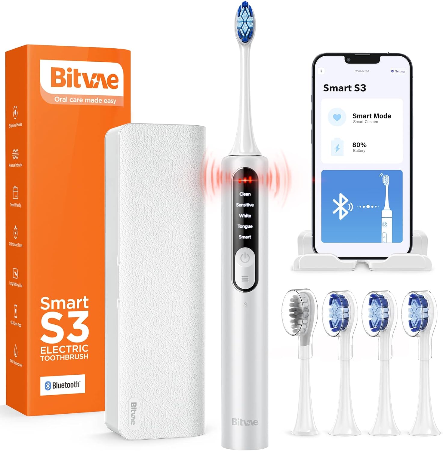 Explore the innovative range of Bitvae Electric Toothbrushes designed to provide superior dental care through advanced sonic technology and ergonomic design.