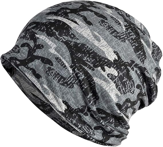 CAMOLAND Winter Beanie Hats for Men Women Camo Slouchy Beanies Fleece Lined