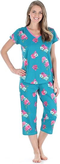 Sleepyheads Women' Sleepwear Cotton Short Sleeve Pajama Set