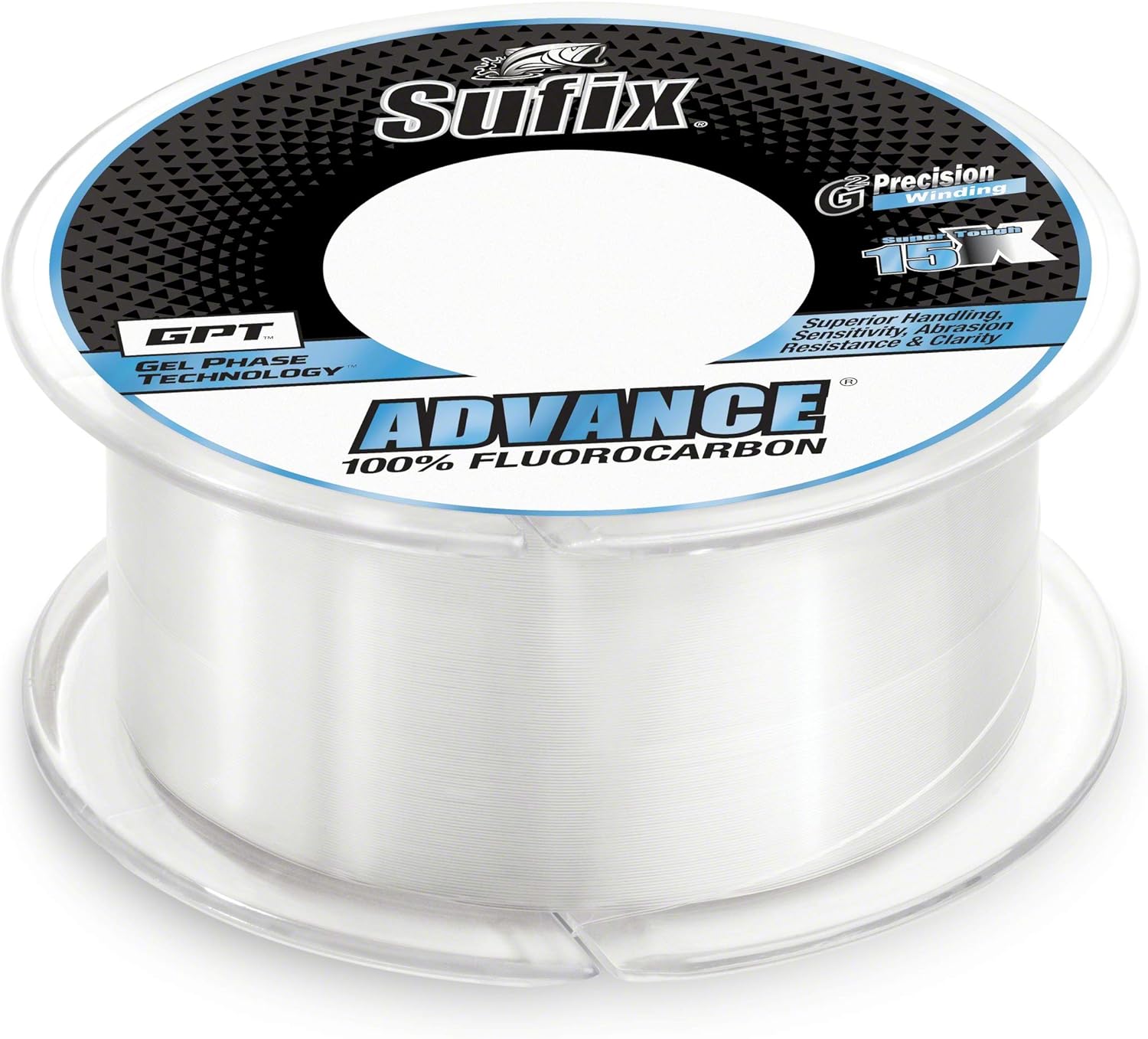 Sufix Advance Fluorocarbon Filler Spool 200 Yards