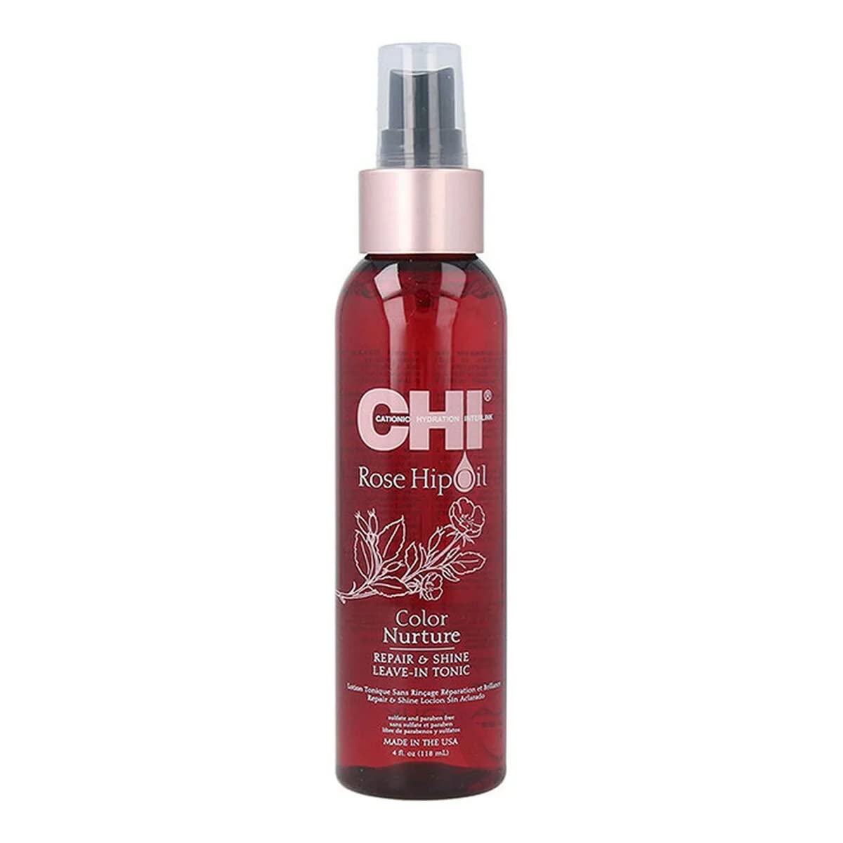 CHI Rosehip Repair & Shine Leave-In Tonic, 4 FL Oz