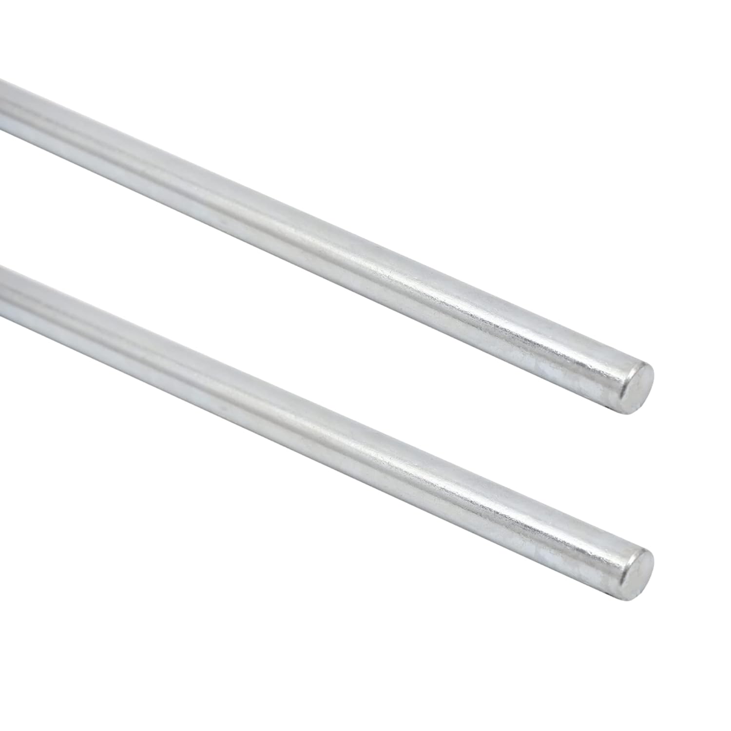 AR-PRO (2-Pack) 3/4 x 36 Zinc Plated Steel Rods Designed for Use as an Axle Shaft on Hand Trucks Dollies Wagons 4005BC Wheelbarrows