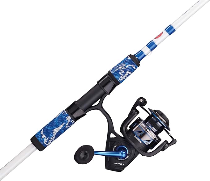 Penn Battle III Spinning Reel and Fishing Rod Combo