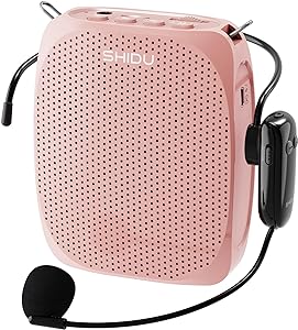 I like this pink amplifier. I like pink. It is very loud. Good for my classroom. Charging is also fast. Help me a lot when teaching!