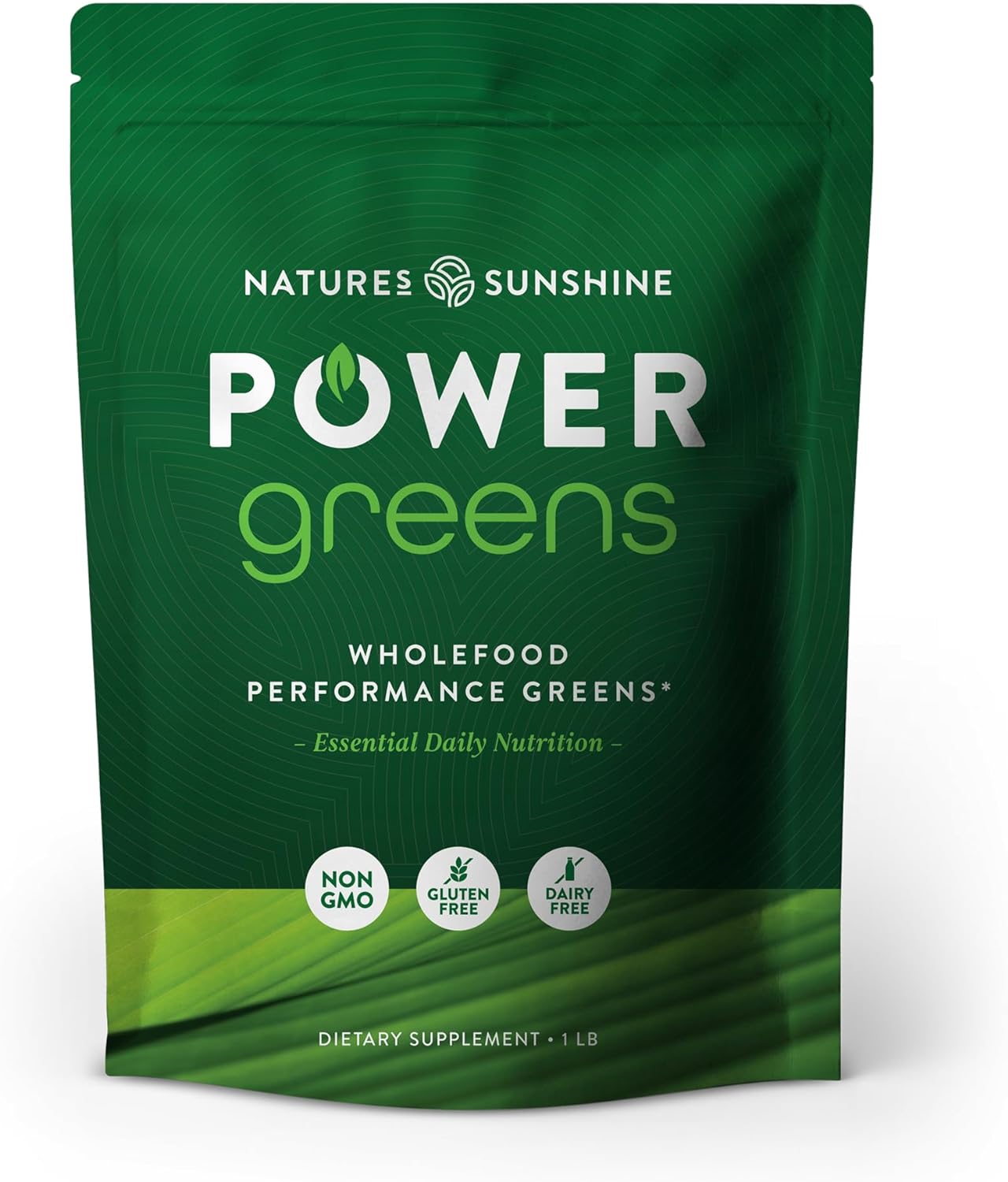 Nature's Sunshine Power Greens - Wholefood Performance Greens (Power Pouch)