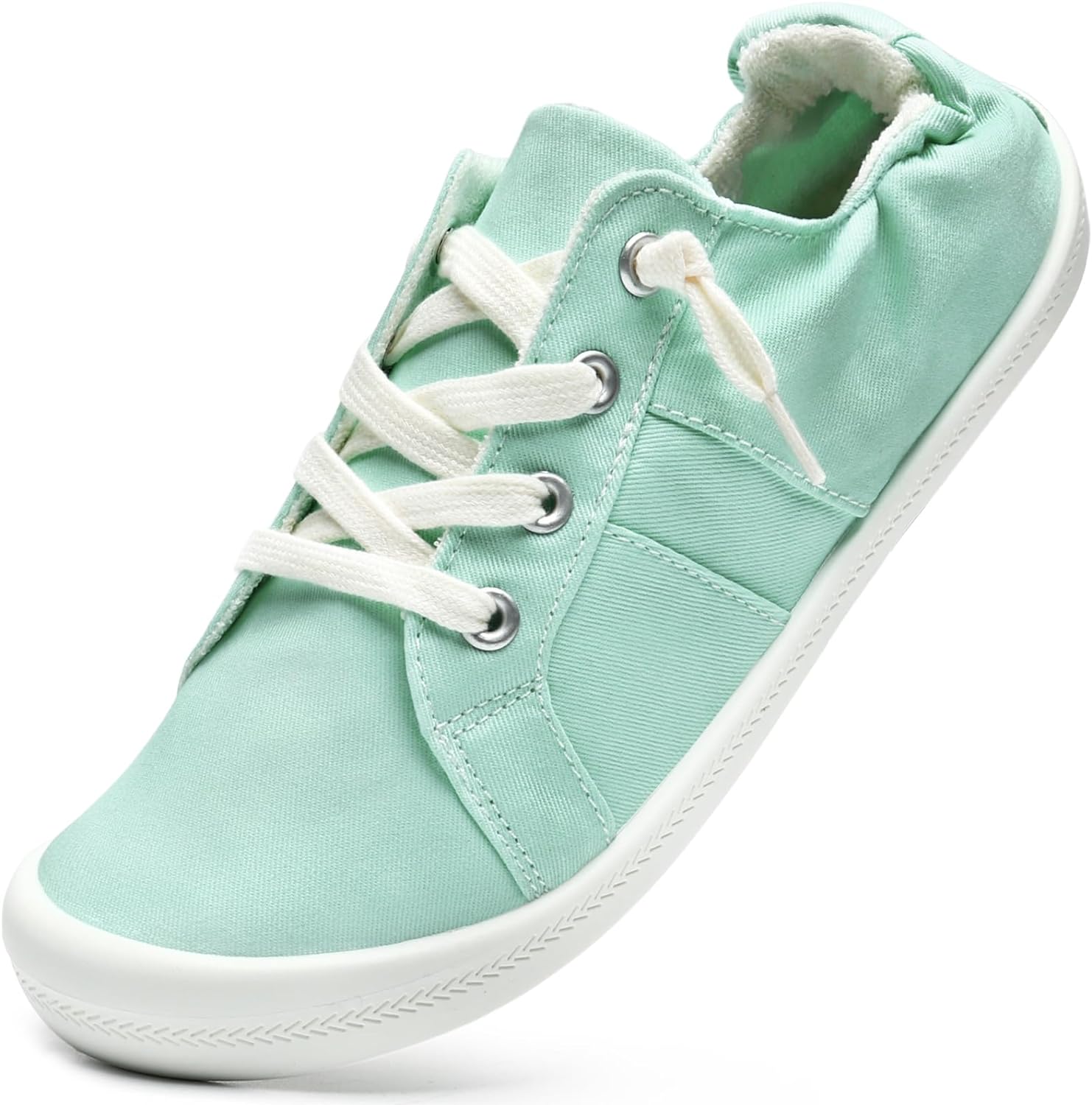 STQ Women Slip On Canvas Sneakers Low Top Casual Shoes Supportive Comfortable Tennis Sneakers