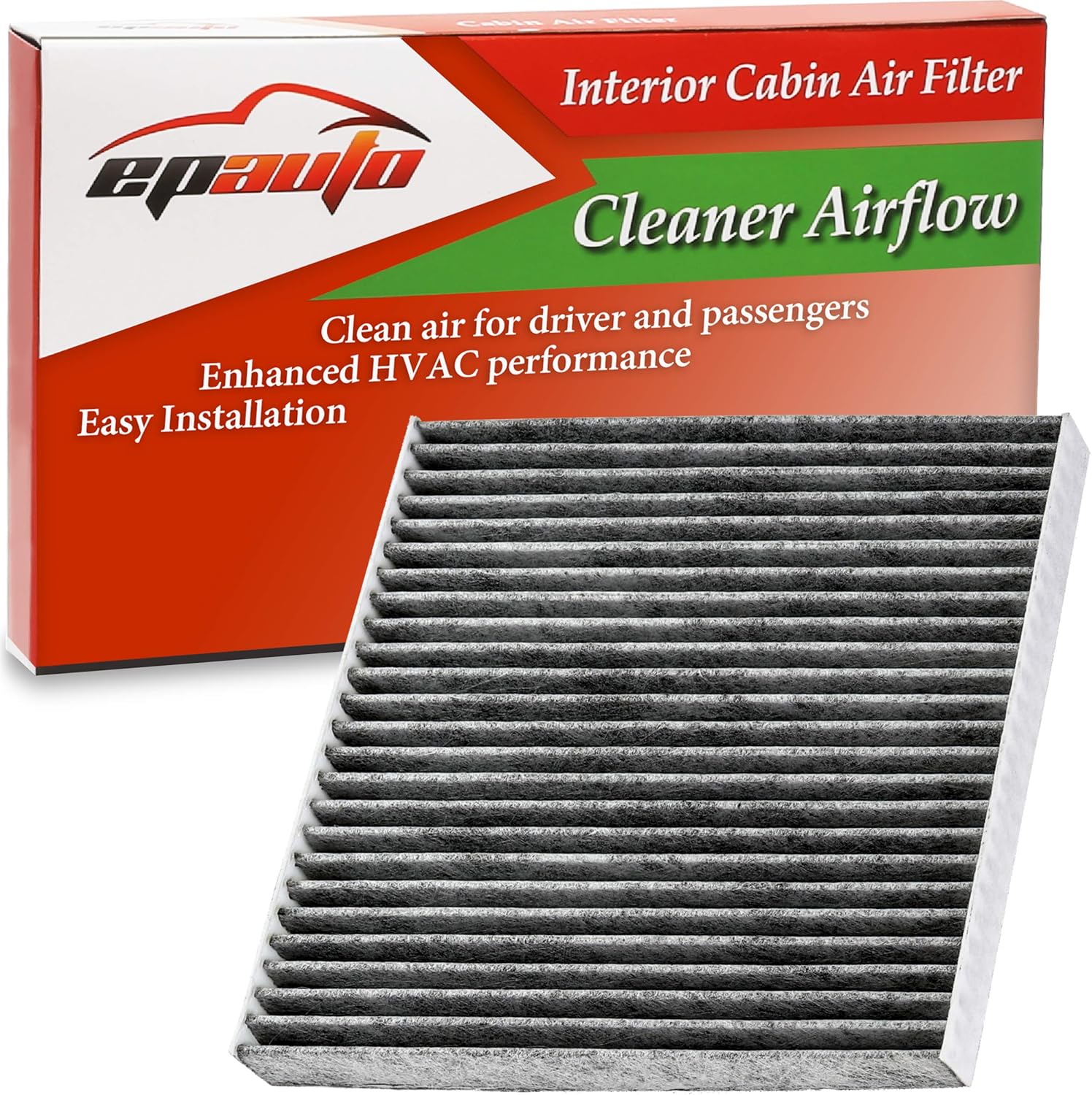 EPAuto CP671 (CF11671) Replacement for Mazda CX-7 / RAM 1500,2500,3500,4500,5500 Cabin Air Filter includes Activated Carbon