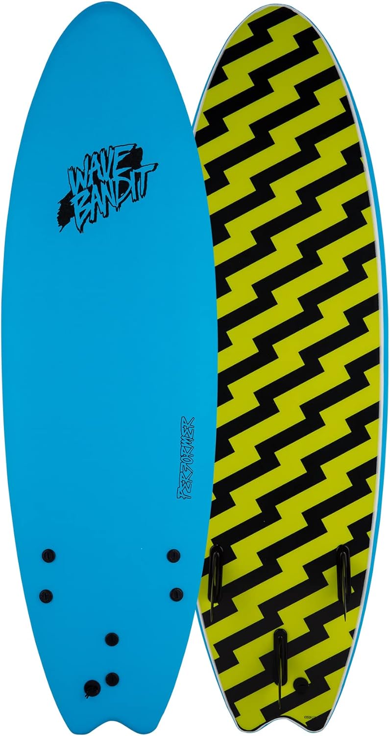 Wave Bandit Performer 6'0 Tri, Blue