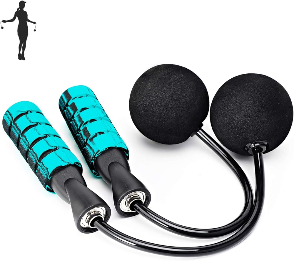 Weight of balls is perfect! Simulates actual jump rope. Took some time to develope the exact rhythm, as you have to concentrate on spinning them both equally, but now it fees just as natural as actual jump rope.Highly recommend!