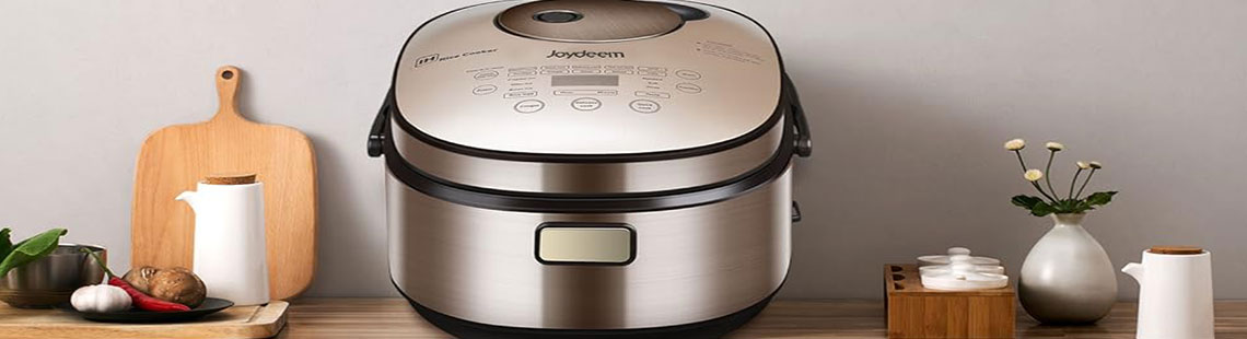 JOYDEEM AIRC-4001 Smart Induction Heating System Rice Cooker, 24-hours Pre-set Timer, 4 L 8 Cup Capicity