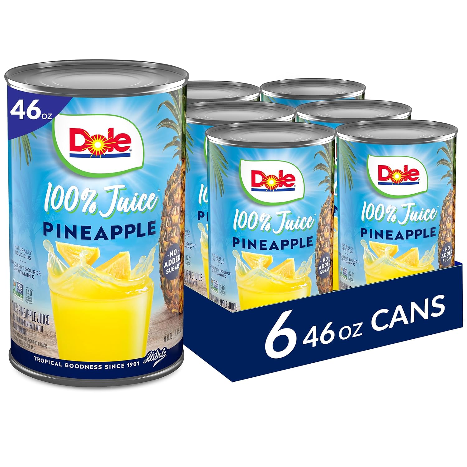 My favorite pineapple juice! I've always loved this pineapple juice.It's not too sweet either. The only complaint I would have is that the cans get dented during shipping, but doesn't affect the flavor at all! Would recommend to anyone!