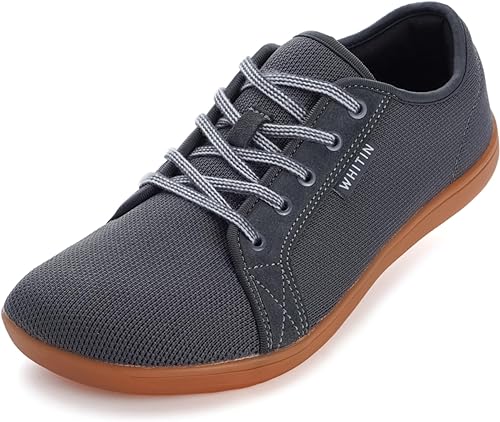 WHITIN Men' Wide Minimalist Barefoot Sneakers | Zero Drop Sole | Optimal Relaxation