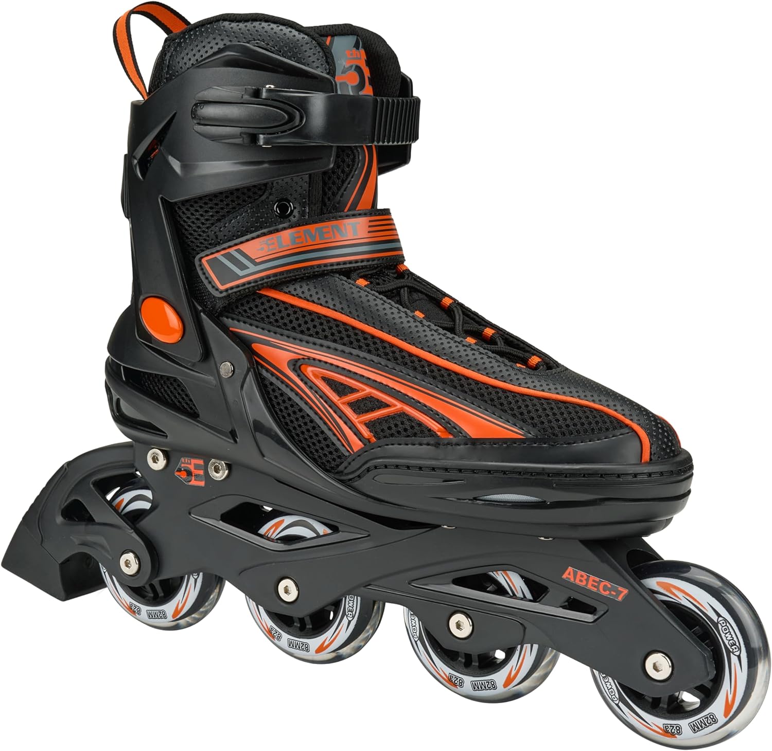 Panther XT Inline Skates for Men with Adjustable Strap, 82mm Wheels and Soft Boot Fit for Skating, Roller Derby, Street Hockey