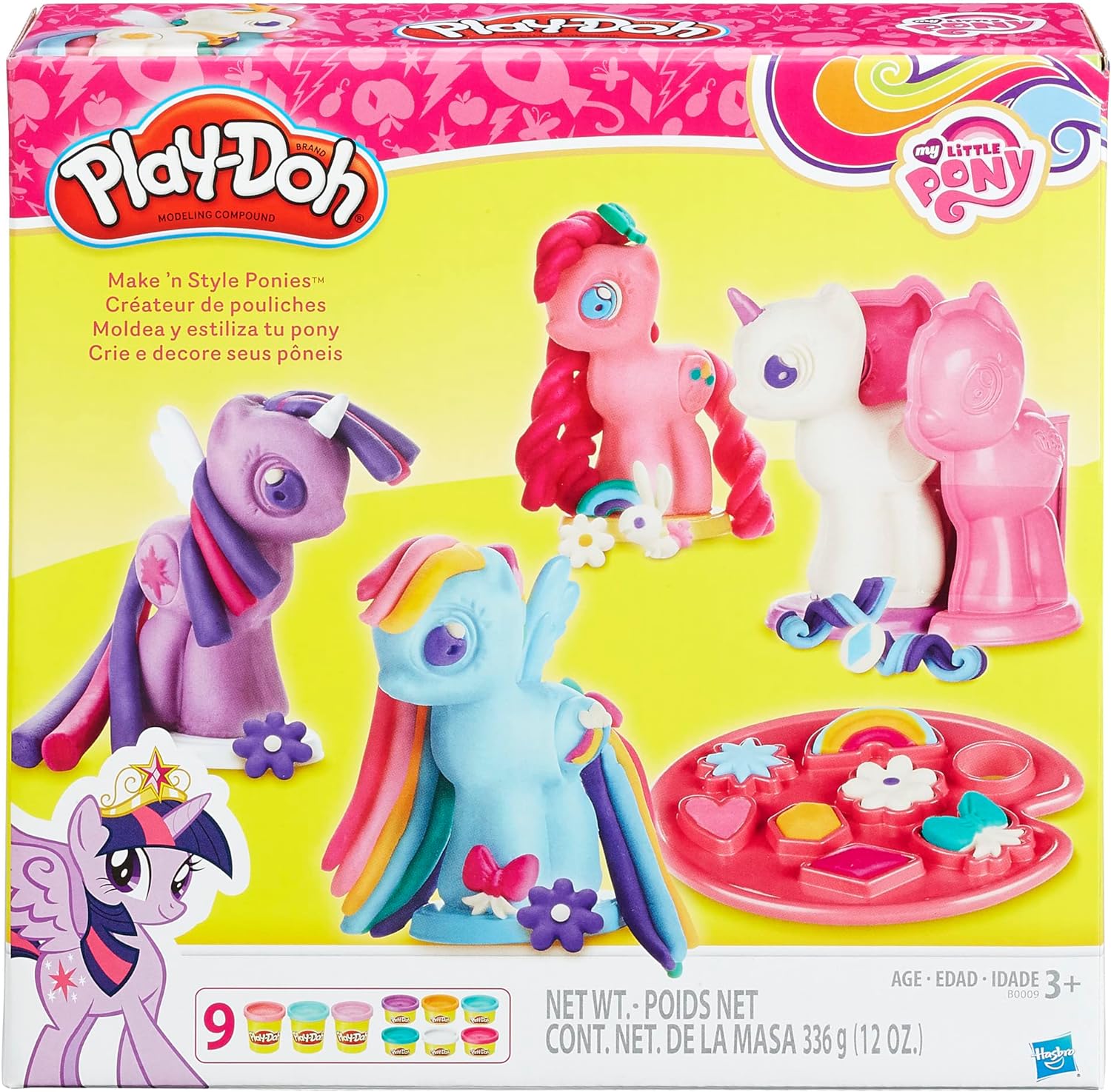 Play-Doh My Little Pony Make 'n Style Ponies (Amazon Exclusive)