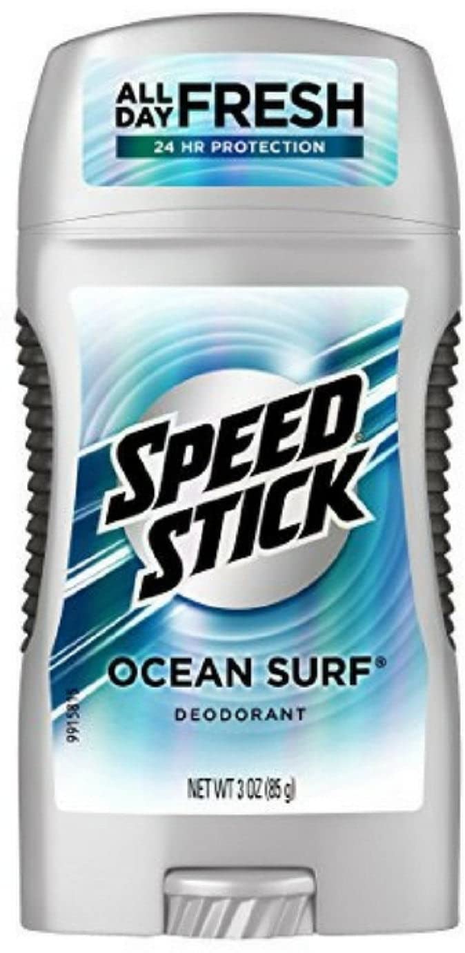 Speed Stick Clear Solid Deodorant, Ocean Surf 3 oz (Pack of 9)