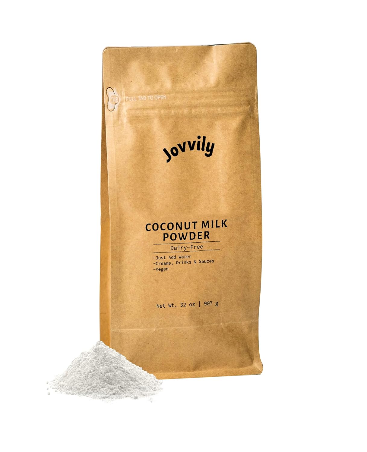 Jovvily Coconut Milk Powder - (2 lb) - Just Add Water - Creams - Drinks