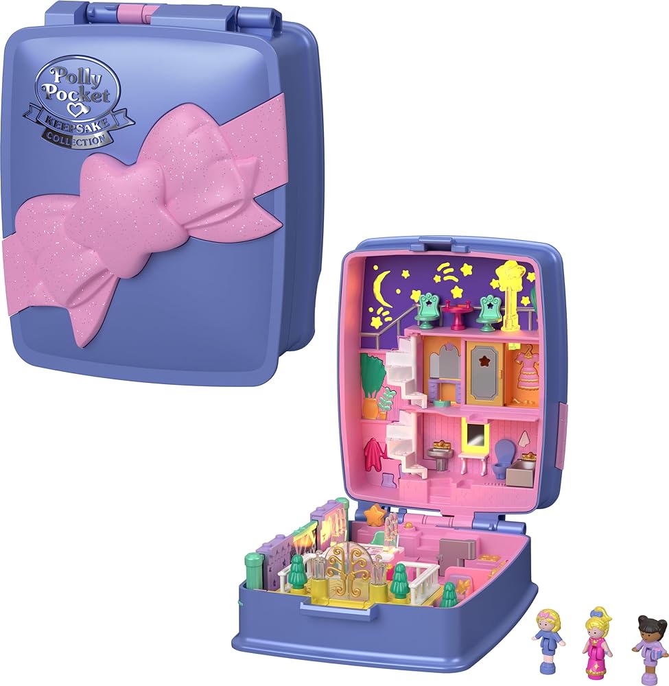I LOVE toys that come with their own case! My daughter LOVES toys with lots of little pieces! Its a win win! Its great to travel with, the lights are a great extra touch, perfect gift!