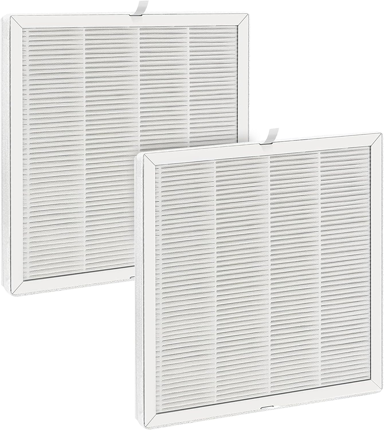 Fette Filter - E-300L Premum True HEPA H13 Replacement Filters Compatible with MOOKA and MOOKA FAMILY E-300L Air Purifiers for Home Large Room - 2-Pack of 3-in-1 High-Efficiency.