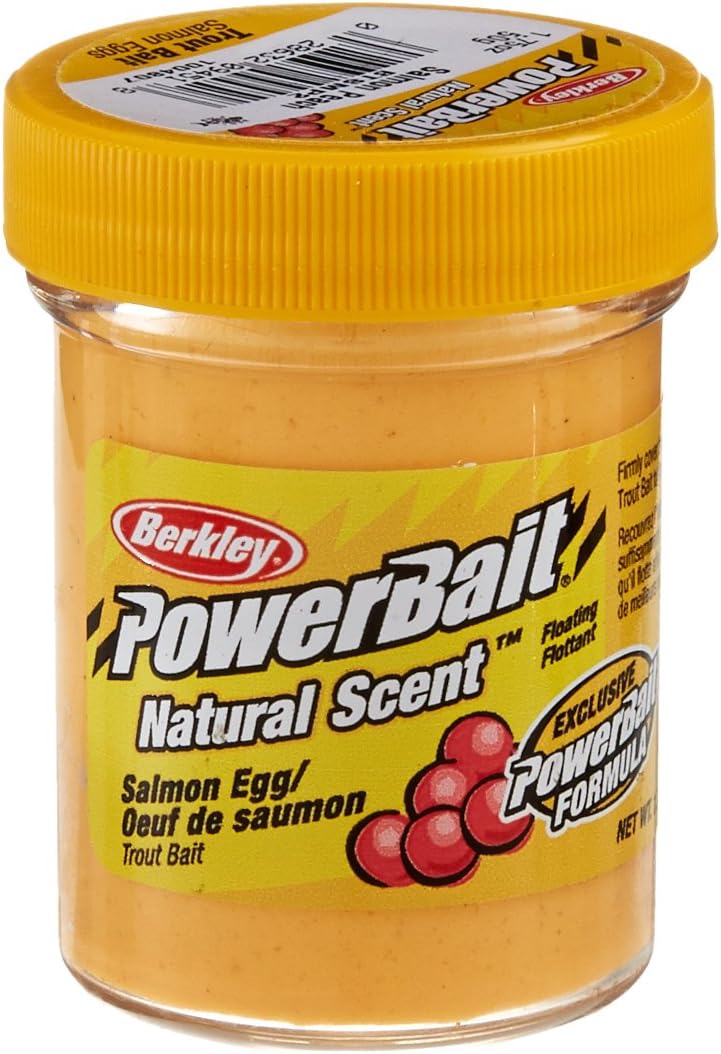 BerkleyPowerBait Natural Scent Trout Bait Peach