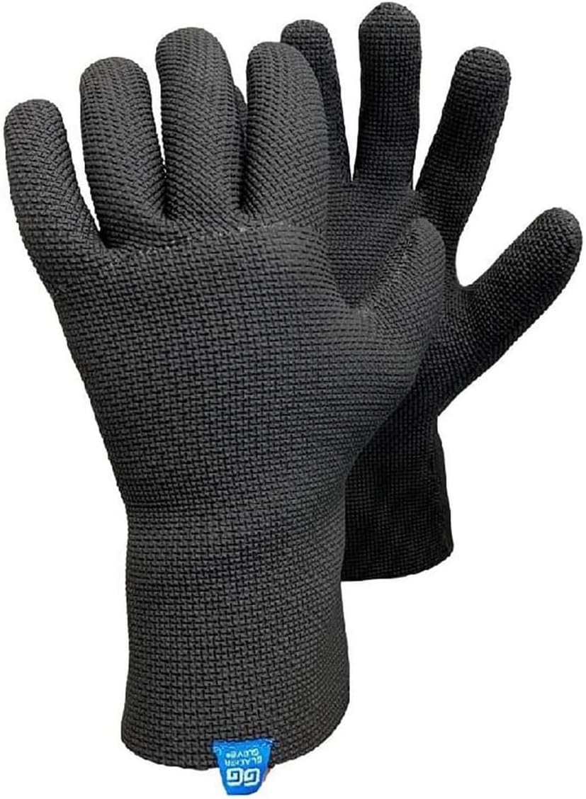 Glacier Glove Men' Ice Bay Waterproof Fleece-Lined Blind Stitched Neoprene Gloves | Seamless Palm with Sharkskin Texture